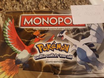 Pokemon Monopoly (Missing 2 game pieces)
