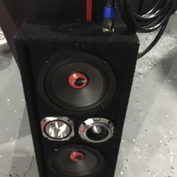 8 inches Chuchero  2000 Watts 