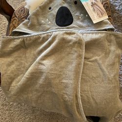 Koala Hooded towel