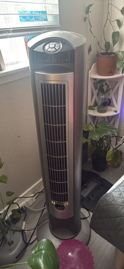 Lasko Silver Grey Tower Fan