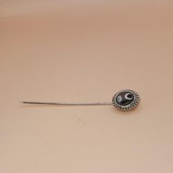 Sarah CoventryOnyx Stick pin, no bottom