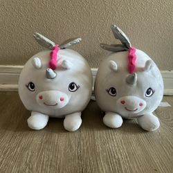White Pegasus Unicorn Plush Pillow Animal Adventure Stuffed Animal 2020