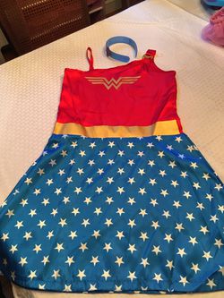 Wonder Woman girls costume size 10/12