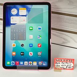 Apple iPad A16 11” 128GB WiFi Only Battery Health 98%