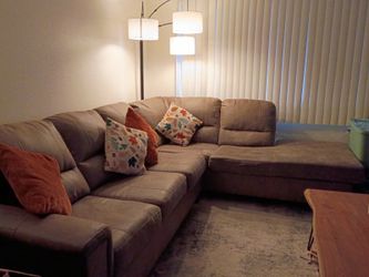 Couch/2” marble dining table