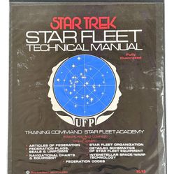 Star Trek Collectible- Star Fleet Tech. Manual