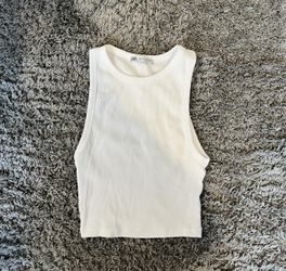 ZARA: White Tank 