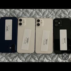 iPhone 11 64gb And 12 Mini 64gb Factory Unlocked 