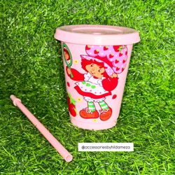 Strawberry Shortcake Toddler Cup 🍰