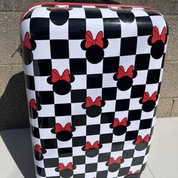 Disney Minnie Mouse Red Bow  Size 19x13x9 in Luggage/ Suitcase