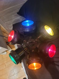 ADJ H-650 6-Head Helicopter Light