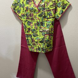 Scrub Set New Size Xs