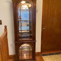 Lighted Curio China Display Cabinet  