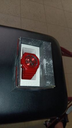 Authentic Casio G Shock (Model 5611 Red & Black) from tillys paid $120 Asking half $60 Comes with Box