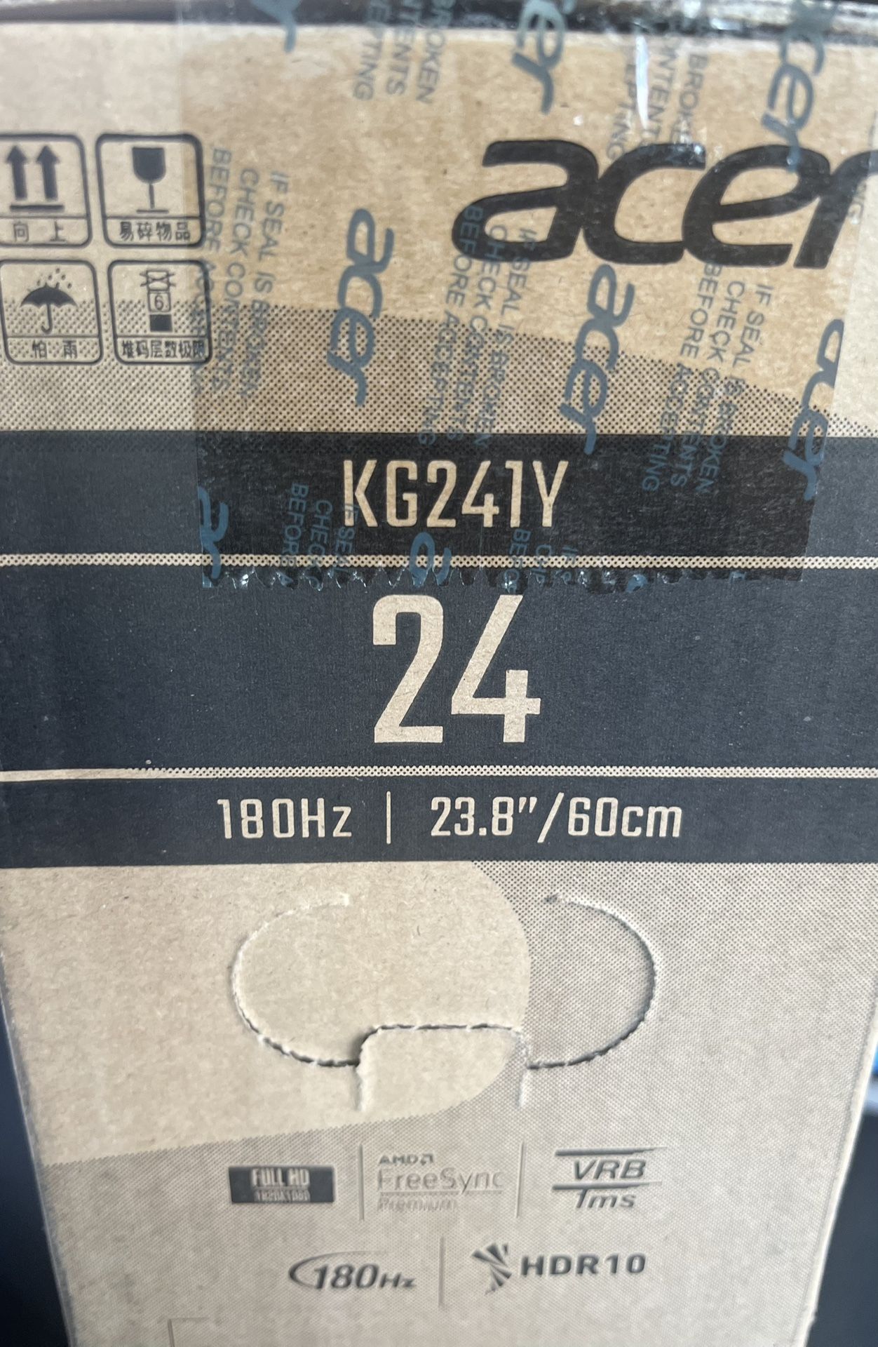 Acer 23.8” Gaming Monitor