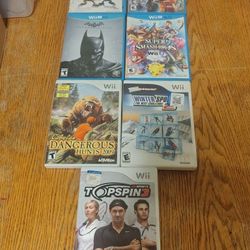  Nintendo Wii Games pS3 And PS4 Games