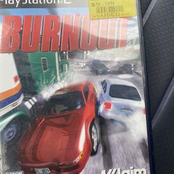 Burnout PS2 Playstation 2 COMPLETE