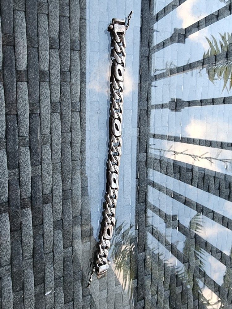 SILVER BRAZALET FOR MEN /PULSERA PLATA 950 PARA HOMBRE