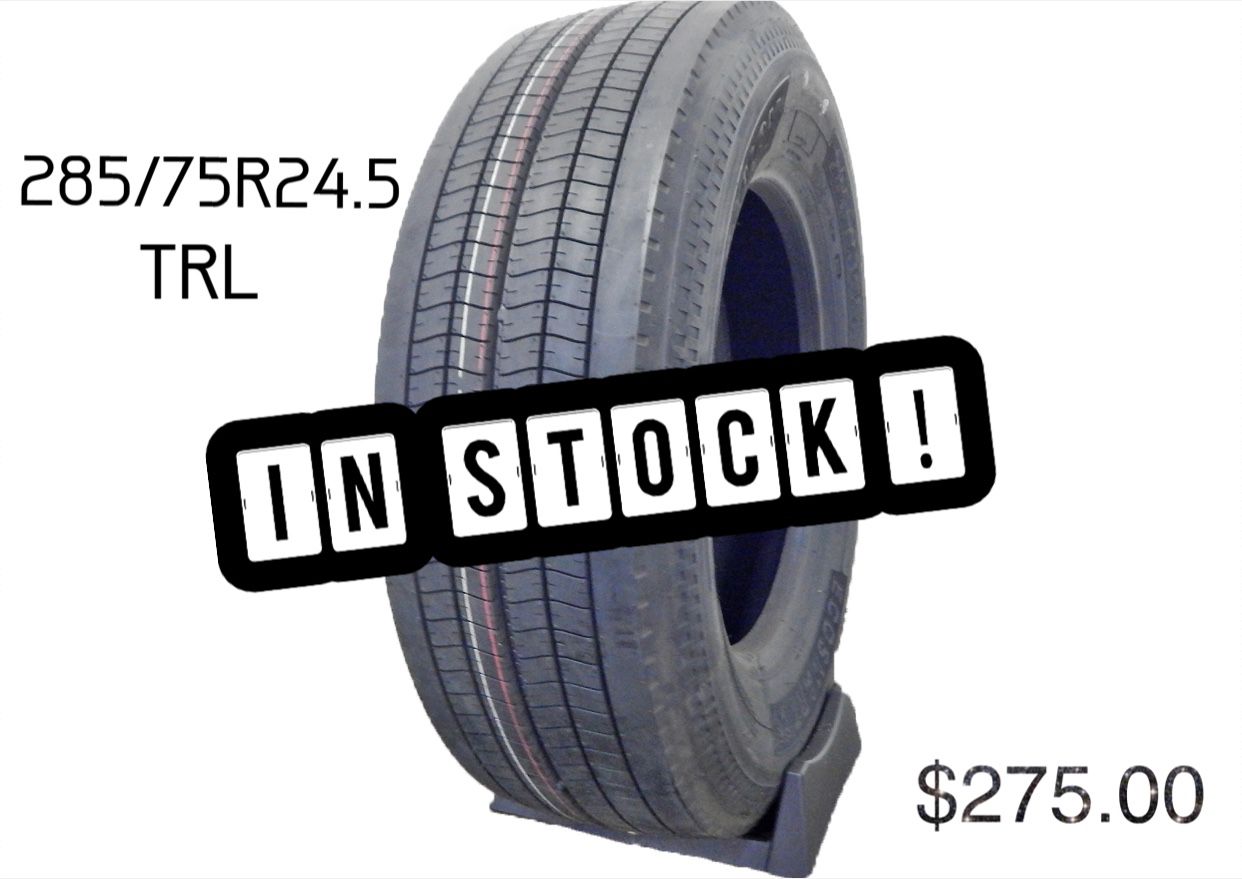 285/75R24.5 Trailer Semi Truck Tires