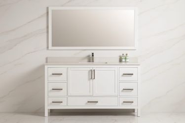 Bathroom vanity 60”