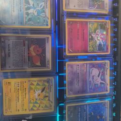 SPANISH Ray from EMERALD(2005)  and Most Of The BW Eevee PROMOS (2013)