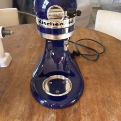 KitchenAid Mixer Blue. 