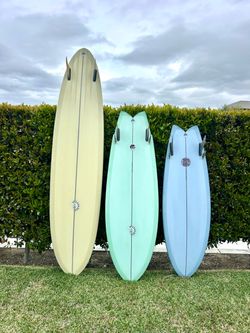 Custom Longboard, Midlength, And Fish Surfboard
