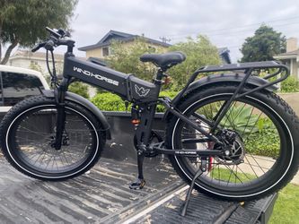 Electric bike folding beach cruiser