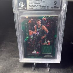 Jayson Tatum Game-worn Used Material/56
