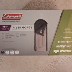 Coleman 10°F Big & Tall River Gorge Sleeping Bag