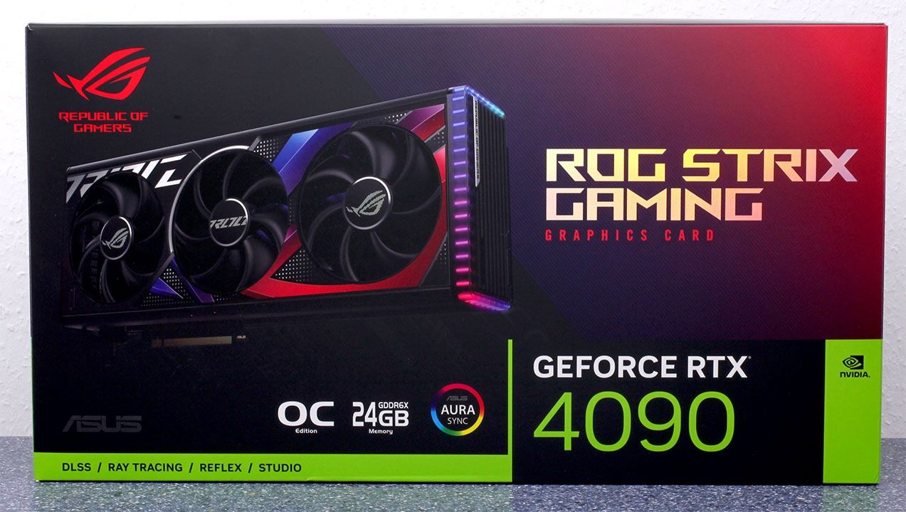 ROG Strix GeForce RTX 4090 OC Edition 24GB GDDR6X