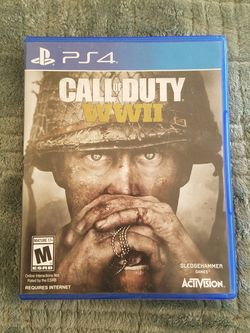 Ps4 PlayStation 4 Call of Duty WW2
