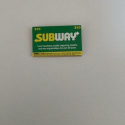 Subway Coupon Tickets 