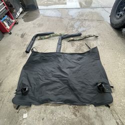 Jeep Wrangler YJ or CJ Rear Tonneau Cover and Roll bar covers
