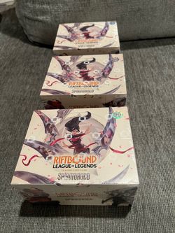 Riftbound Spiritforged Booster Box Display Sealed New x4