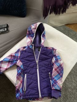 Girls 7/8 Lined Rain Coat 