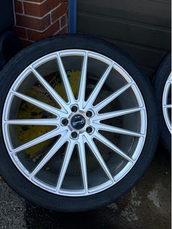 22” Gianelle 5x114.3 wheels