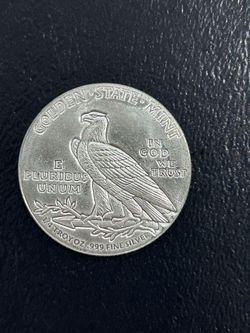 Silver coins and silver bar