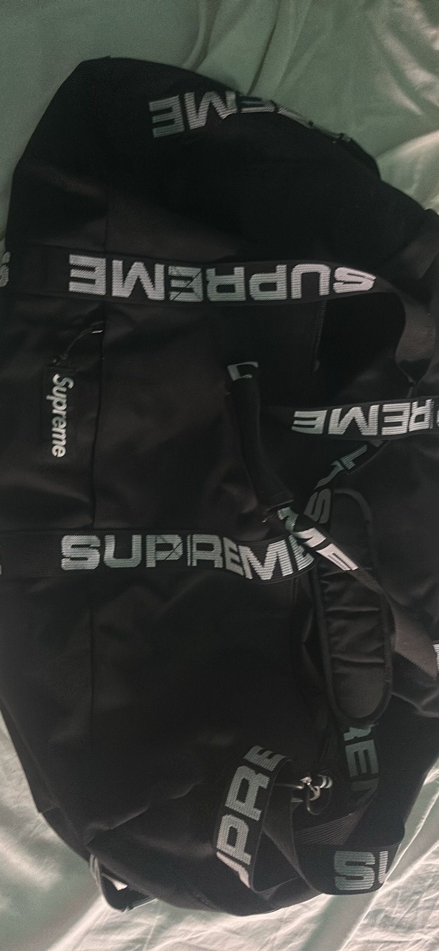Supreme Duffle Bag (SS18) Black