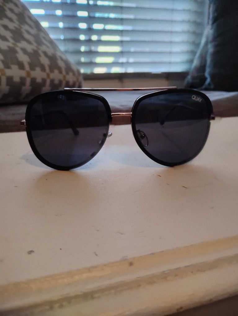 Quay Aviator Sunglasses