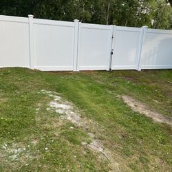 Vinyl Fence