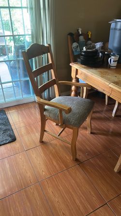 Wood table