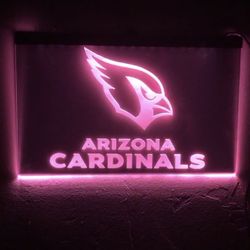 Arizona  Cardinals LED sign 