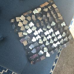 8x8 Sliver Glitter Wall