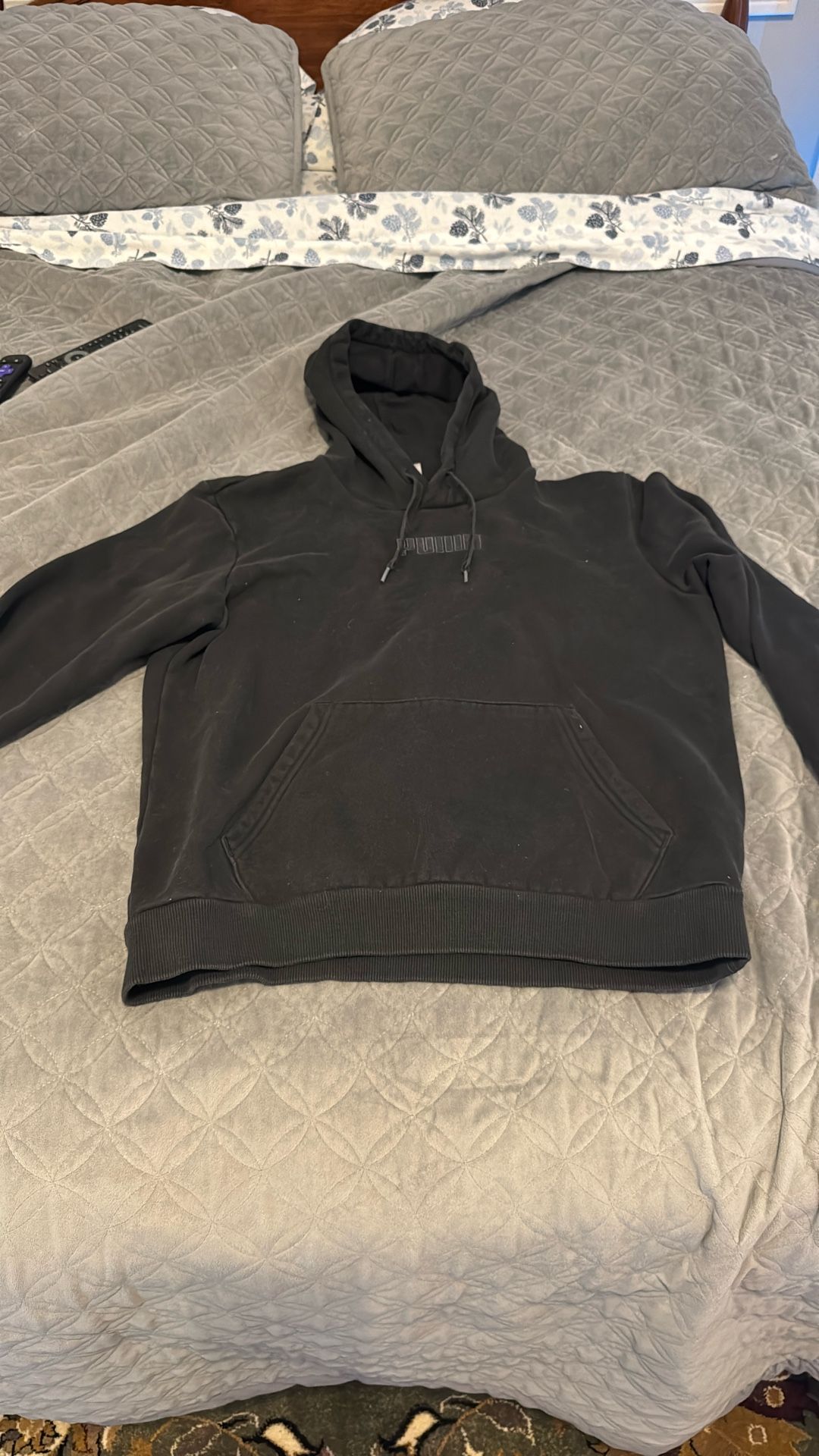 Black Puma Hoodie 