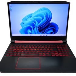 Acer Nitro 5 an515-54 15.6" i5-9300H 2.4GHz 8GB RAM 256GB SSD GeForce GTX 1050 Gaming laptop