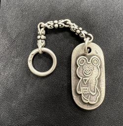 Sterling Silver Keychain 1980s Olympic Games In Moscow