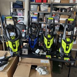 New Pressure Washer $70. I Have Two Without The Gun But I Have The Changeable Tips $40