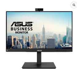 ASUS BE24EQSK 23.8" 16:9 Full HD Video Conferencing IPS LED LCD Monitor, Built-In Speakers
