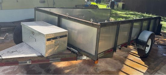7x12 Utility Trailer, NEW TIRES